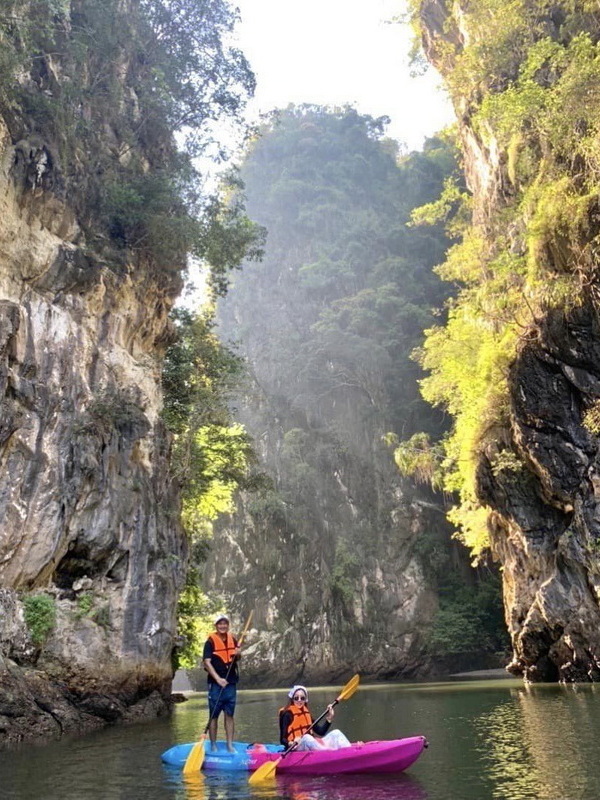 kayak tour ao thalane, kayak tour thalane bay, kayak tour ao tha lane, kayak tour tha lane bay, kayak tour Krabi, kayak adventure Krabi, kayak adventure ao thalane, kayak adventure thalane bay